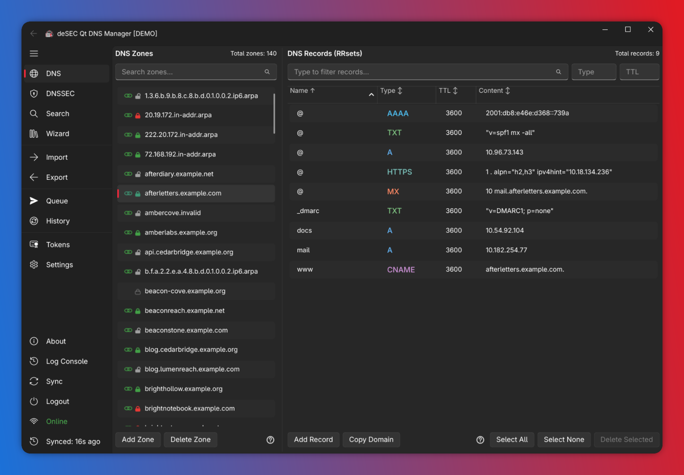 deSEC Qt DNS v2.0.0-rc2: A big step toward v2.0