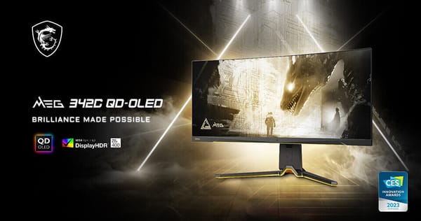 [TechPowerUp] (PR) MSI Announces the MEG 342C QD-OLED with 175 Hz Refresh Rate