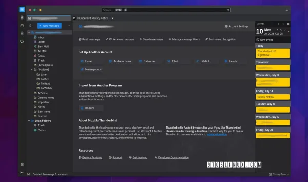 [9to5linux] Mozilla Thunderbird 115 Released with Supernova UI, OpenPGP Improvements