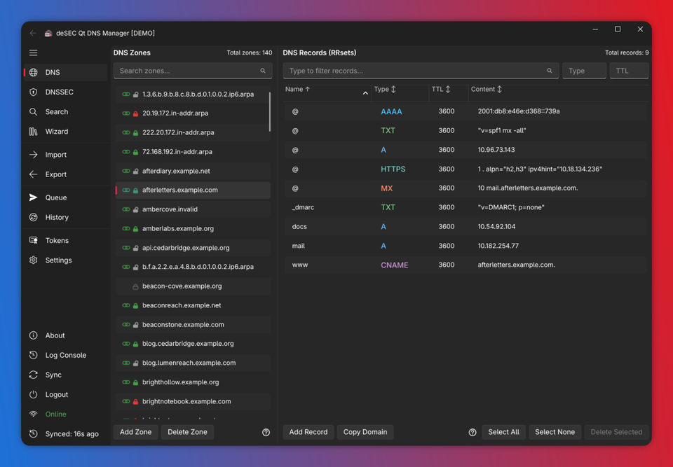 deSEC Qt DNS v2.0.0-rc2: A big step toward v2.0