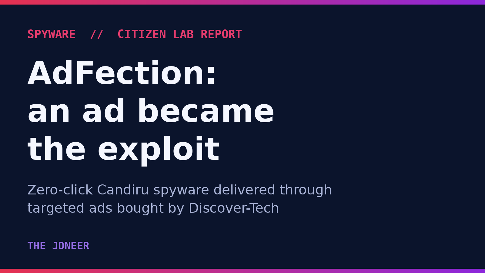 Citizen Lab: Targeted Ads Delivered Zero-Click Spyware to Al Jazeera Devices